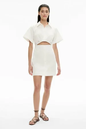 Sale | Dresses^Witchery Twist Front Mini Dress FreshWhite