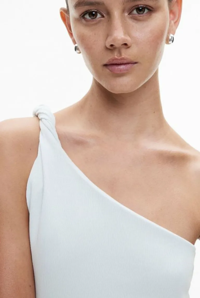 Sale | Tops & T Shirts^Witchery Twist One Shoulder Tank BabyBlue