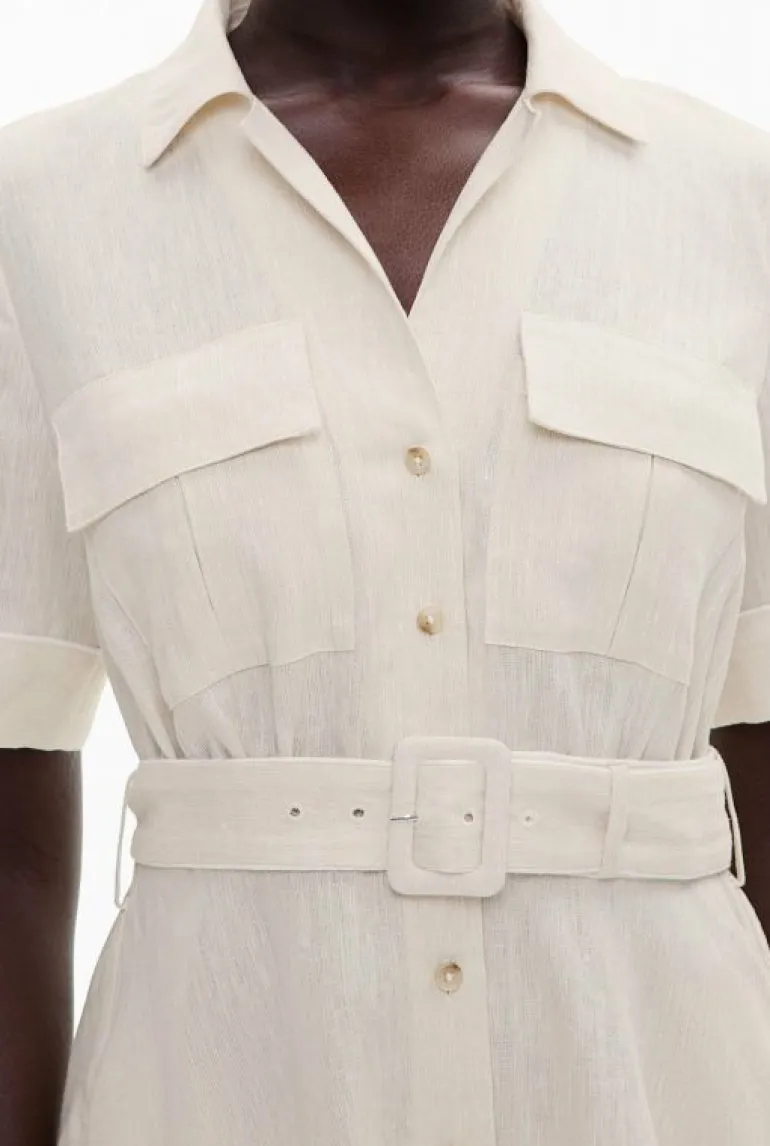 Sale | Dresses^Witchery Utility Short Sleeve Maxi Dress StoneYd