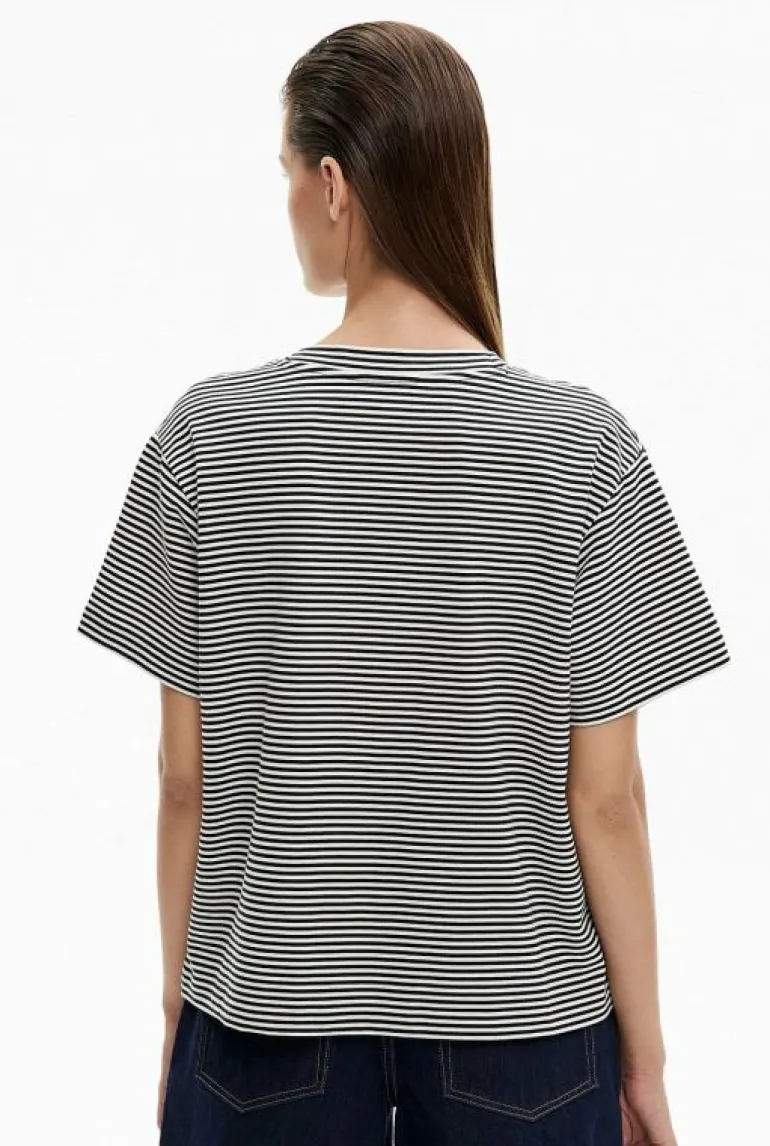 Tops & T Shirts^Witchery V Neck T-Shirt BlackStripe