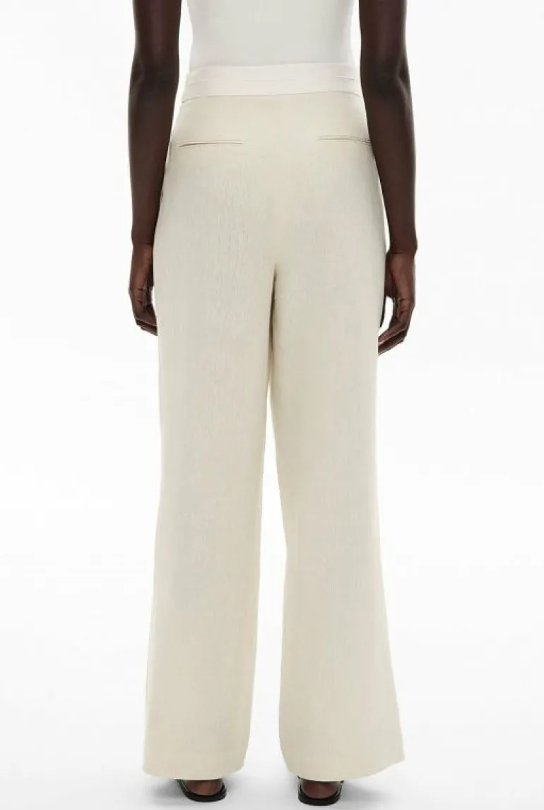 Pants^Witchery Waist Detail Linen Pant StoneYd