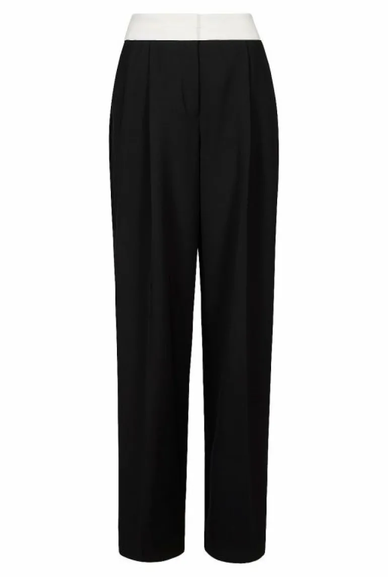 Sale | Pants^Witchery Waist Detail Pant Black