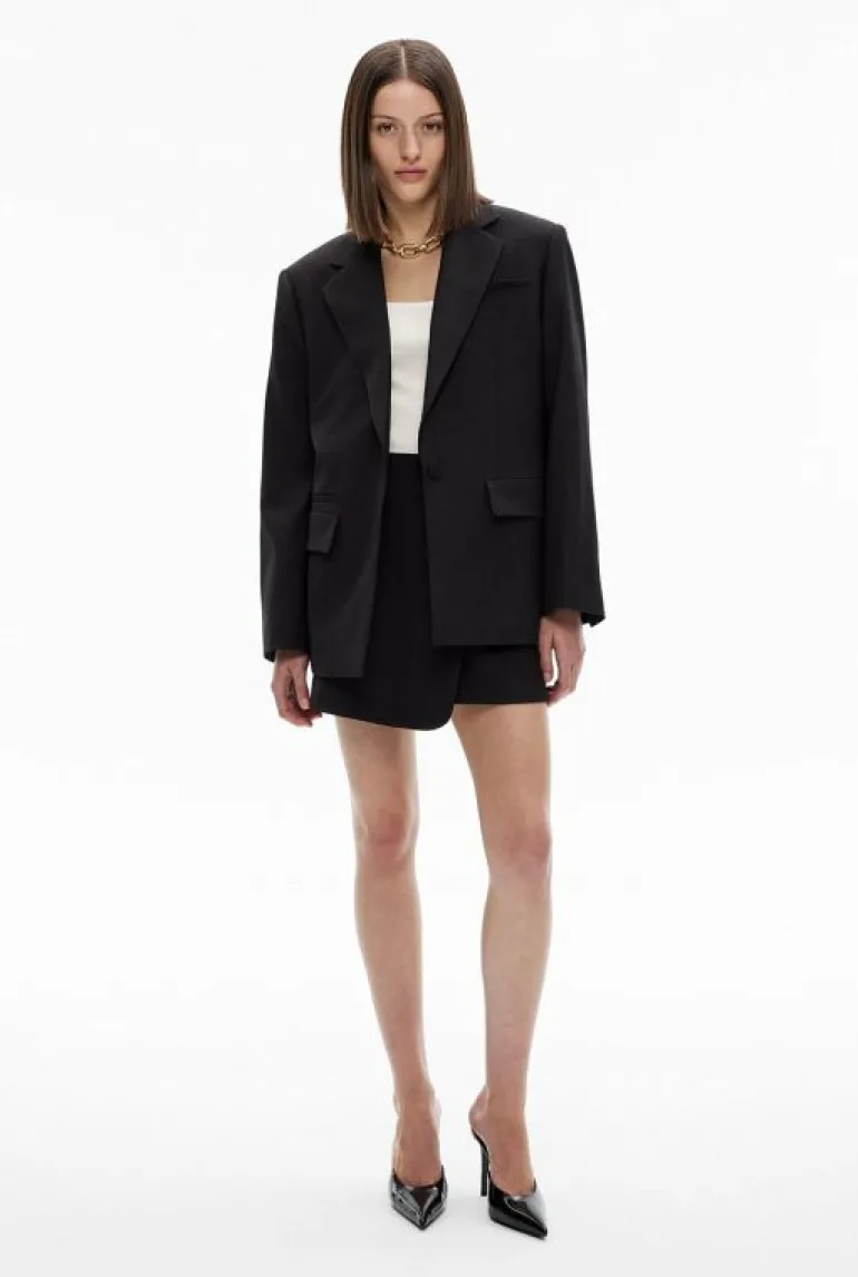 Sale | Skirts^Witchery Wrap Mini Skirt CharcoalMelange