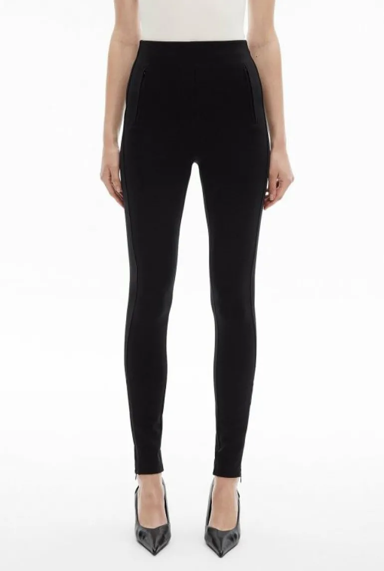Sale | Pants^Witchery Zip Ponte Legging Black