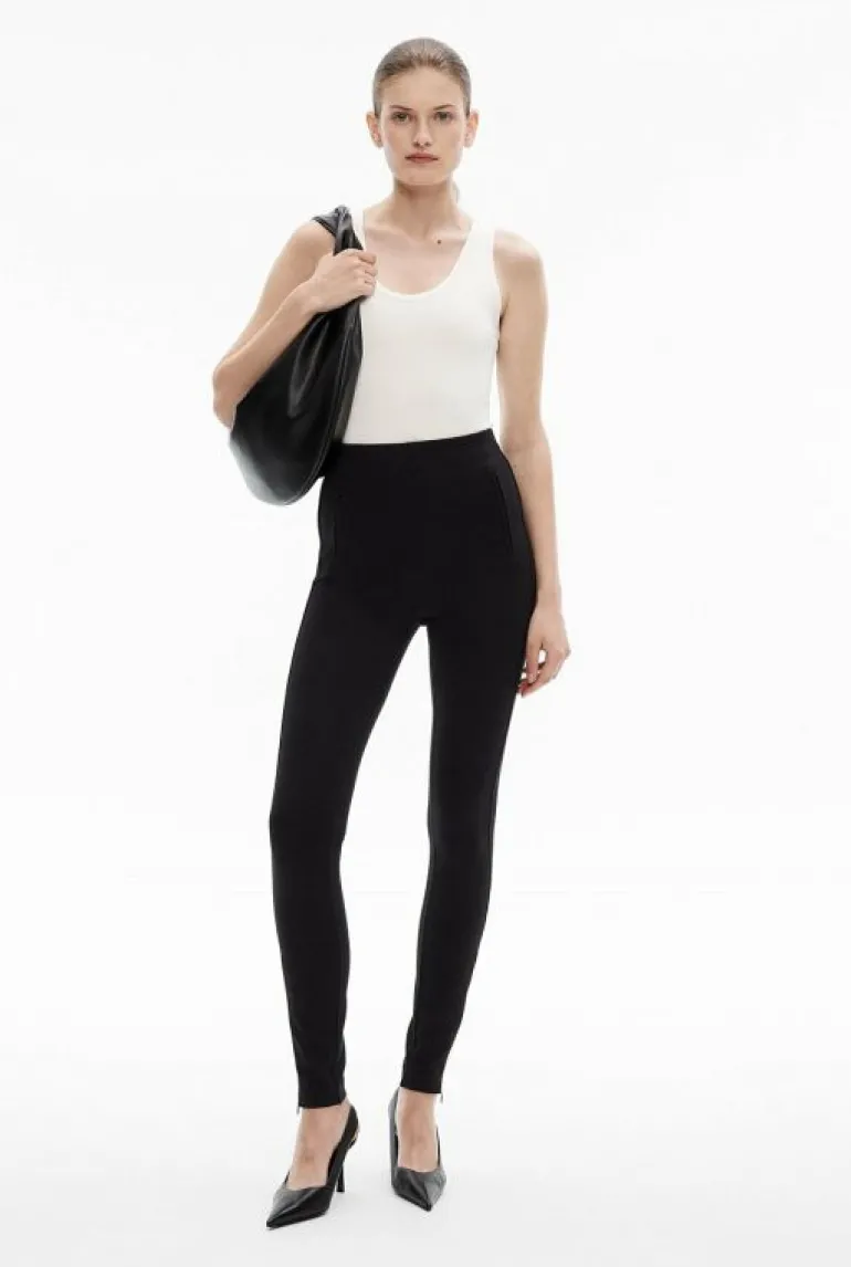 Sale | Pants^Witchery Zip Ponte Legging Black